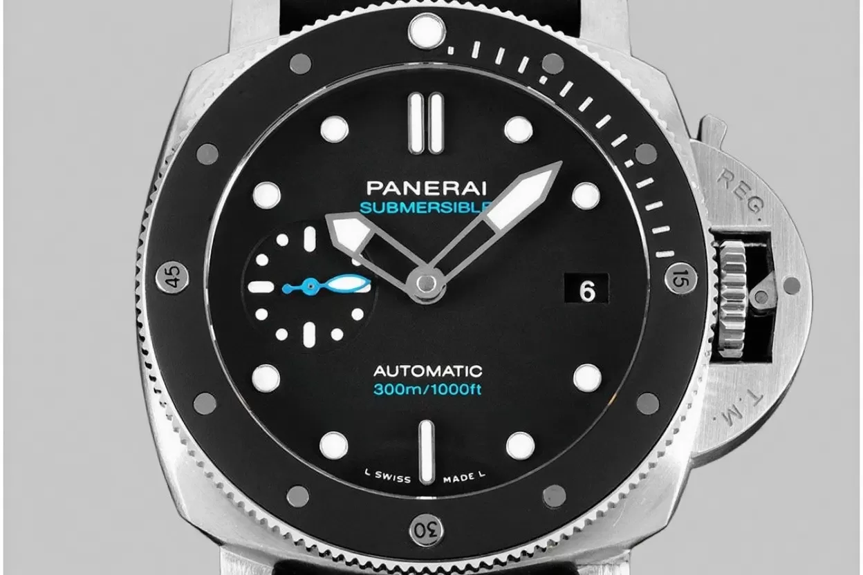 PAM683 Submersible 42mm SS/RU Black VSF P900 - Image 2