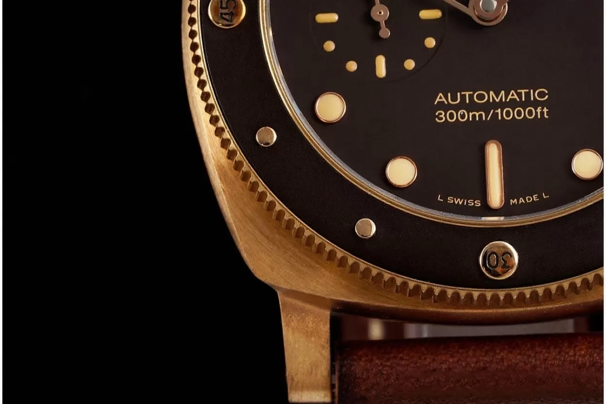 Submersible PAM968 47mm Bronzo/LE Brown Dial VSF P9010 Super Clone - Image 7