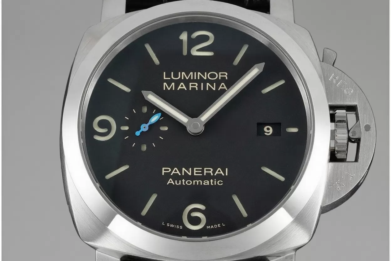 PAM1312 Lum. Marina Auto 44mm Black SS/LE VSF P9010 - Image 2