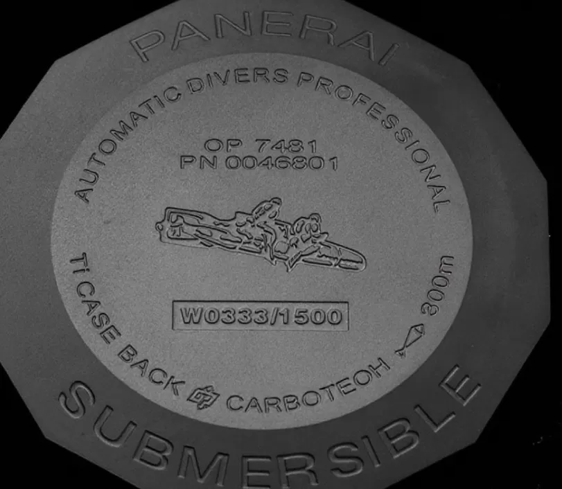 Submersible PAM1232 44mm Carbon/RU Blue Dial VSF P900 - Image 15