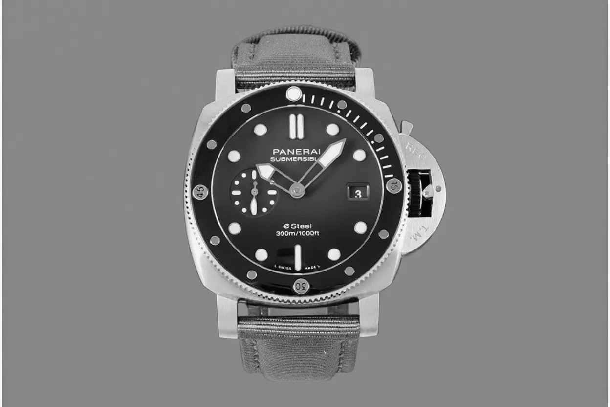 Submersible PAM1288 44mm SS/NY Grey Dial VSF P900 - Image 3