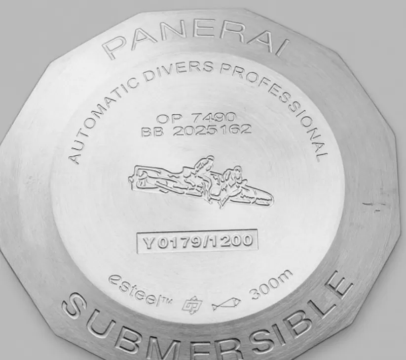 Submersible PAM1289 44mm SS/NY Blue Dial VSF P900 - Image 15