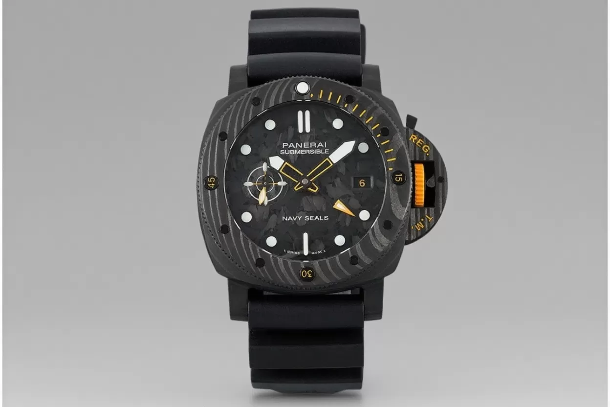 Submersible PAM1324 44mm Carbon/RU Black Dial VSF P9011 - Image 3