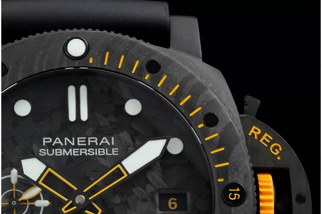 Submersible PAM1324 44mm Carbon/RU Black Dial VSF P9011 - Image 6