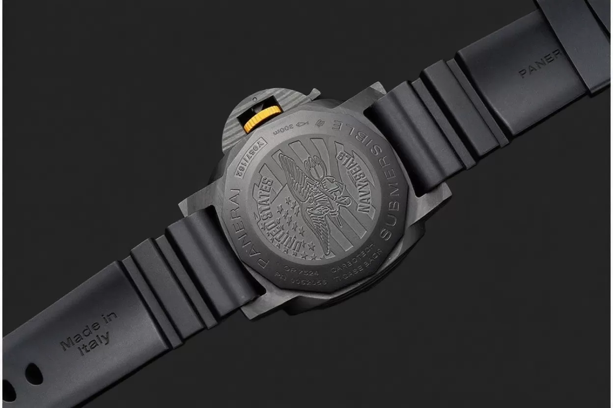 Submersible PAM1324 44mm Carbon/RU Black Dial VSF P9011 - Image 9