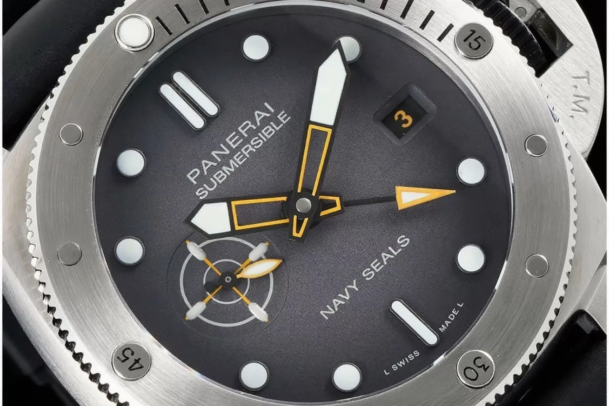 Submersible PAM1323 44mm SS/RU Grey Dial VSF P9011 - Image 4
