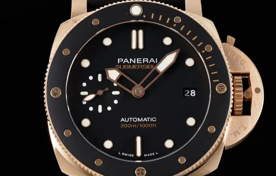 Submersible PAM2164 42mm RG/RU Black Dial VSF P900 - Image 5