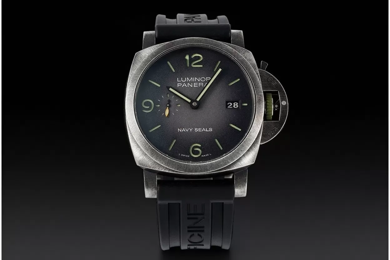 Luminor PAM1412 Navy Seals 44mm SS/RU Gradient Grey Dial VSF P9010 - Image 4