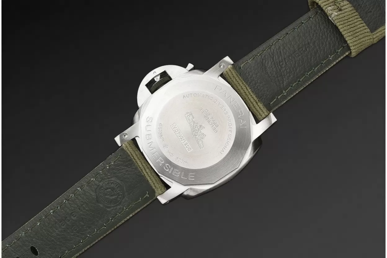 Submersible PAM1287 44MM SS/NY Green Dial VSF P900 - Image 8