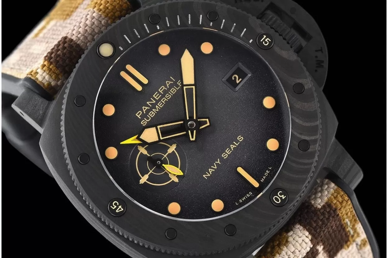 Submersible PAM1513 44mm Carbon/NY Grey Dial VSF P900 - Image 2
