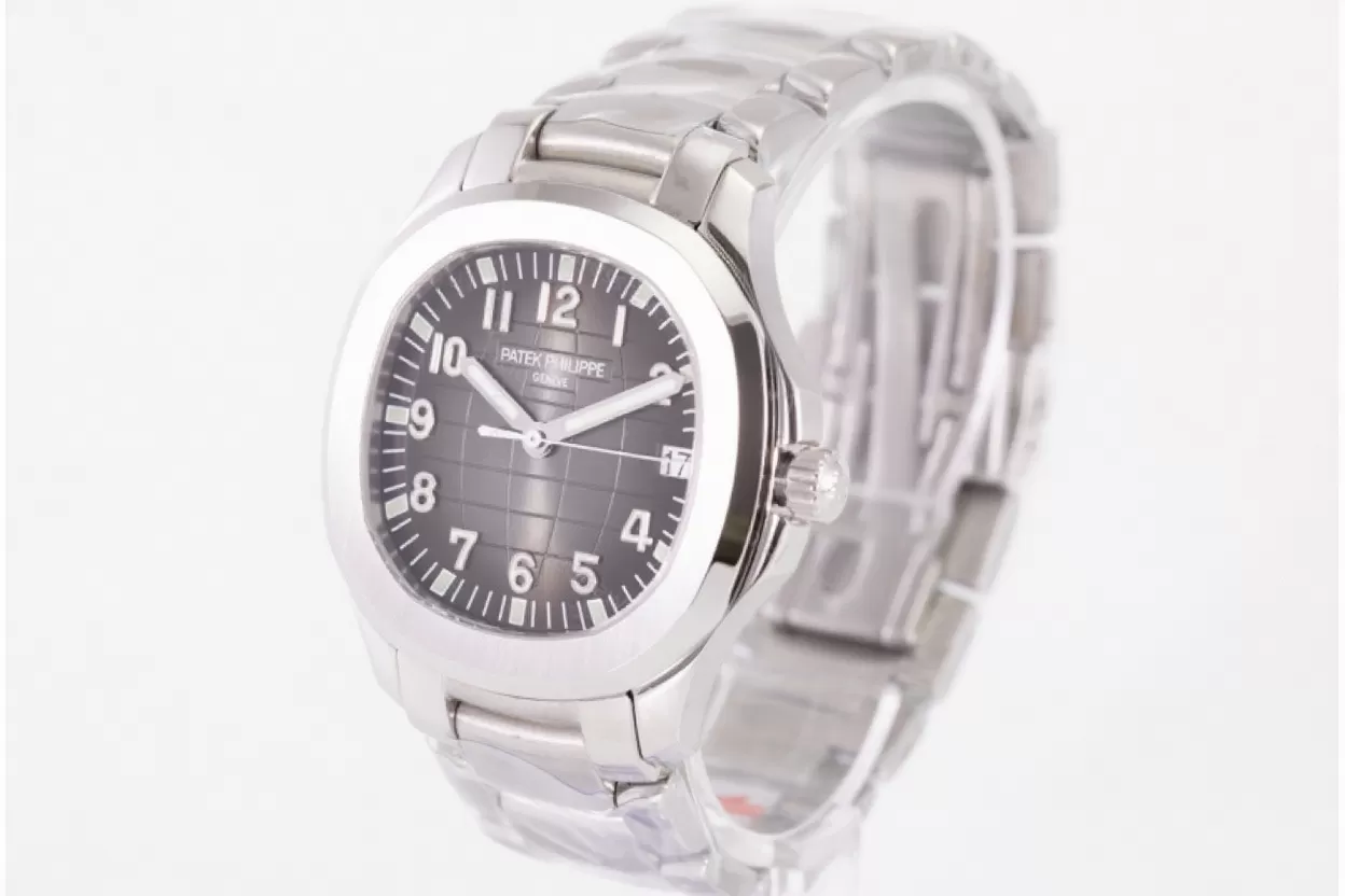 Patek Philippe - Aquanaut Ref.5167 SS/SS Black/Num 3KF 1:1 Asia 324 - Image 17