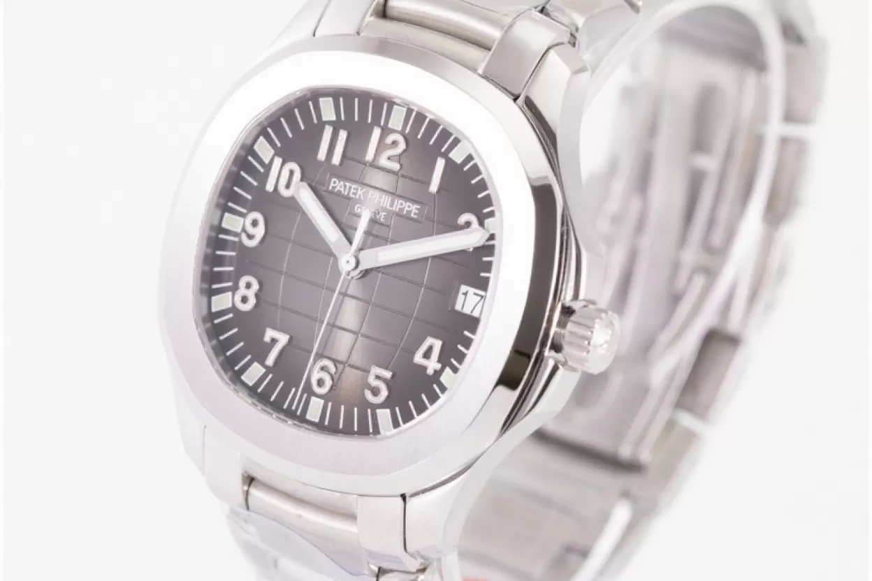 Patek Philippe - Aquanaut Ref.5167 SS/SS Black/Num 3KF 1:1 Asia 324 - Image 18