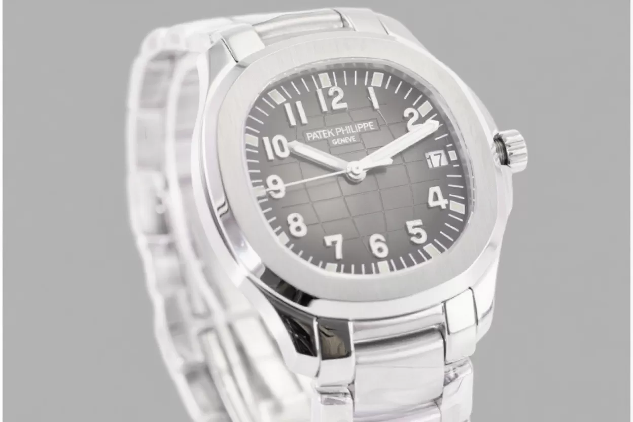 Patek Philippe - Aquanaut Ref.5167 SS/SS Black/Num 3KF 1:1 Asia 324 - Image 20