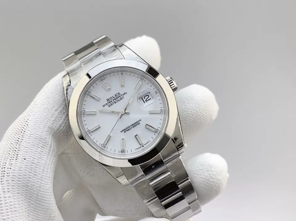 Datejust 126300 41mm Oys SS/SS White/Stk VSF DD3235 - Image 3