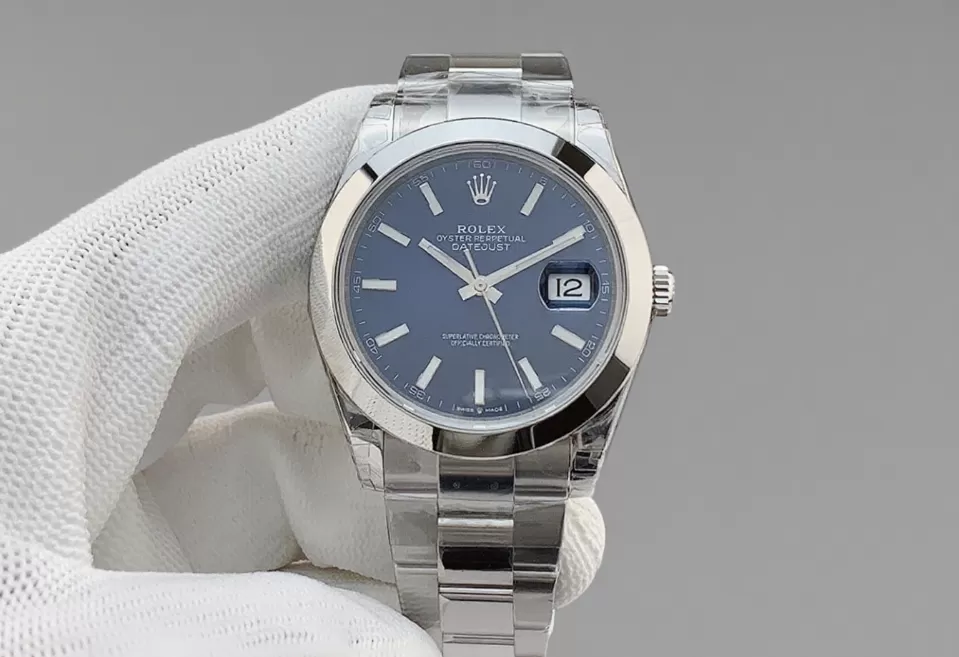 Datejust 126300 41mm Oys SS/SS Blue/Stk VSF DD3235 - Image 2