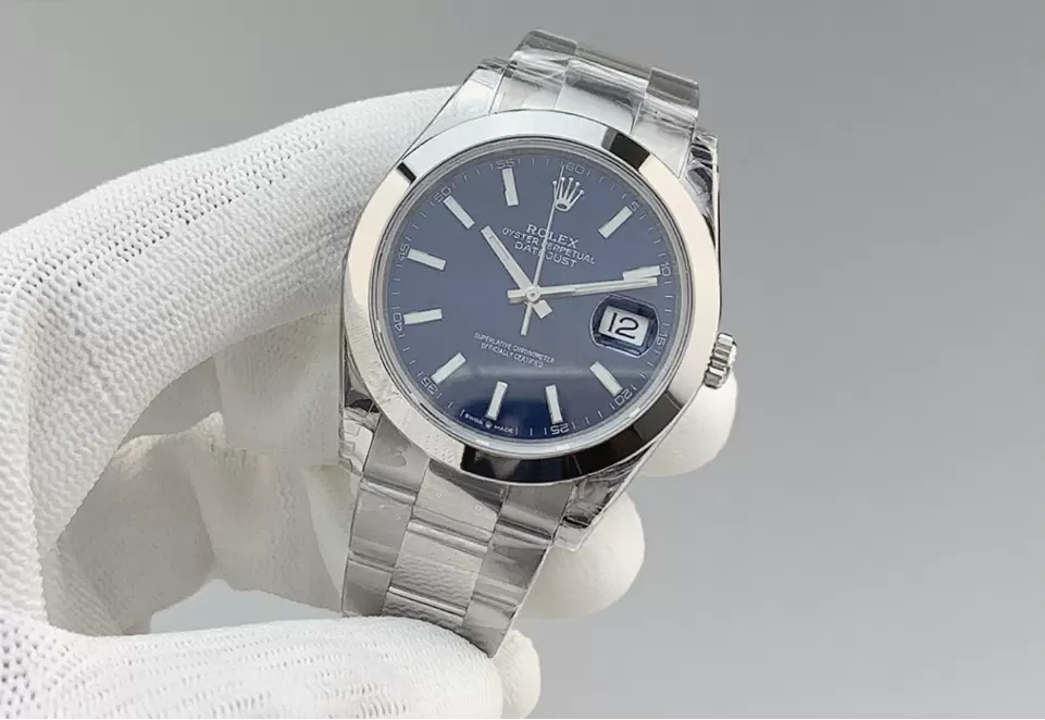 Datejust 126300 41mm Oys SS/SS Blue/Stk VSF DD3235