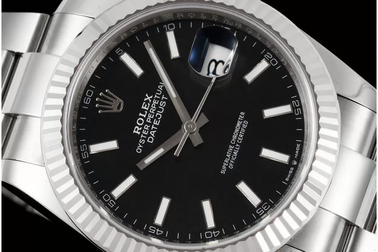 Datejust 126334 41mm Oys SS/SS Black/Stk VSF DD3235 - Image 3