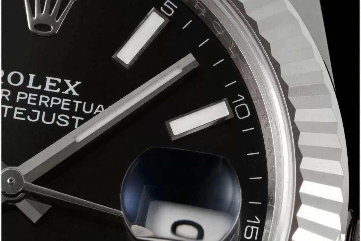 Datejust 126334 41mm Oys SS/SS Black/Stk VSF DD3235 - Image 7