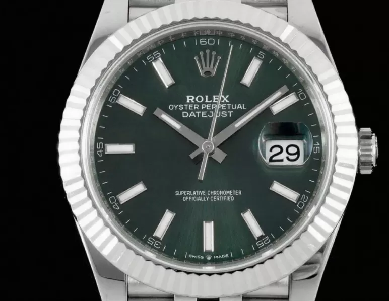 Datejust 126334 41mm Jub SS/SS Green/Stk VSF DD3235 - Image 2