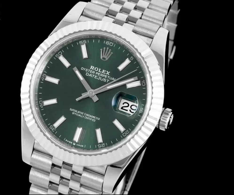 Datejust 126334 41mm Jub SS/SS Green/Stk VSF DD3235