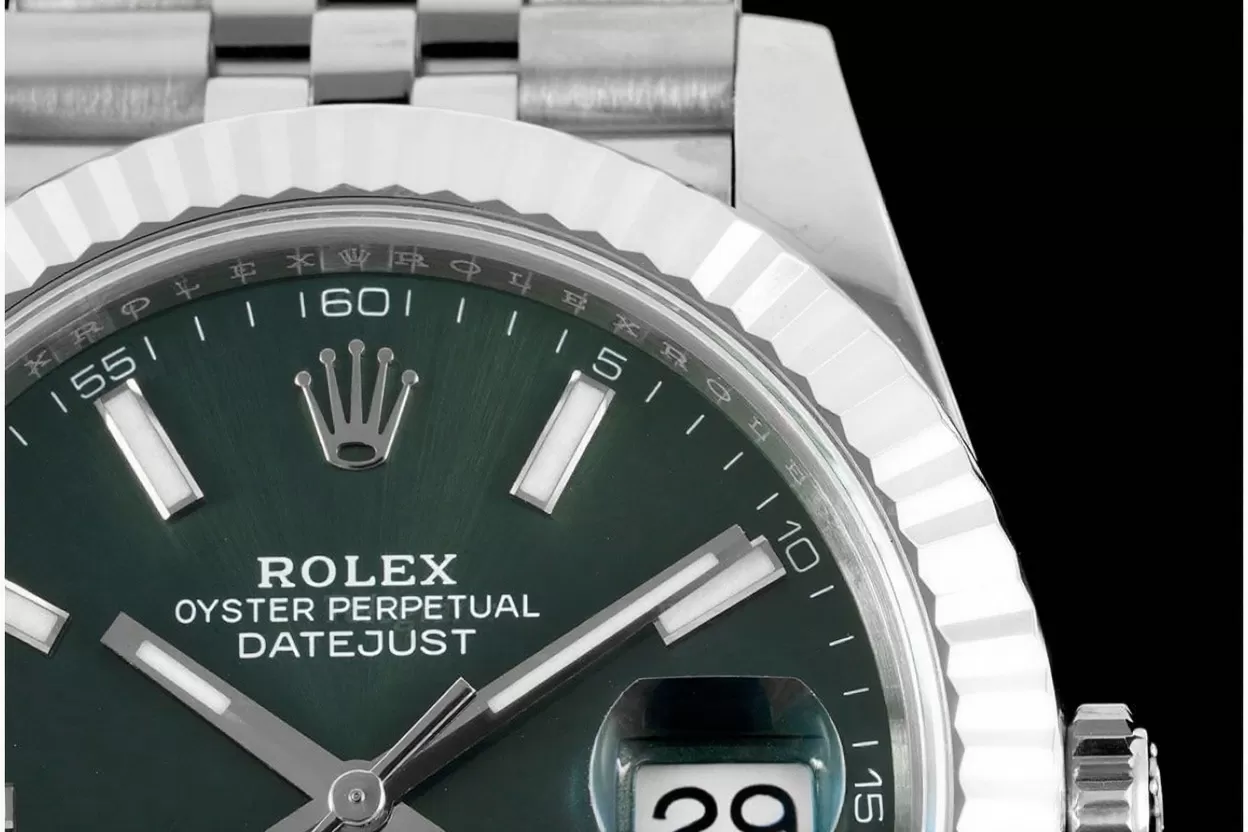 Datejust 126334 41mm Jub SS/SS Green/Stk VSF DD3235 - Image 5