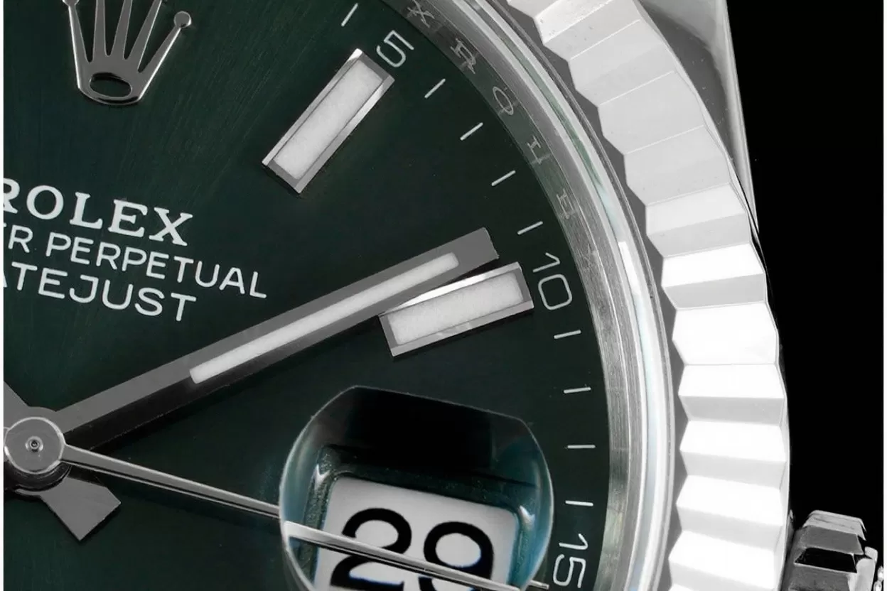 Datejust 126334 41mm Jub SS/SS Green/Stk VSF DD3235 - Image 7
