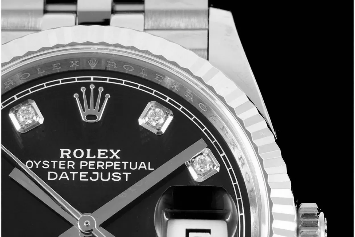Datejust 126234 36mm Jub SS/SS Black/Dia VSF DD3235 - Image 4