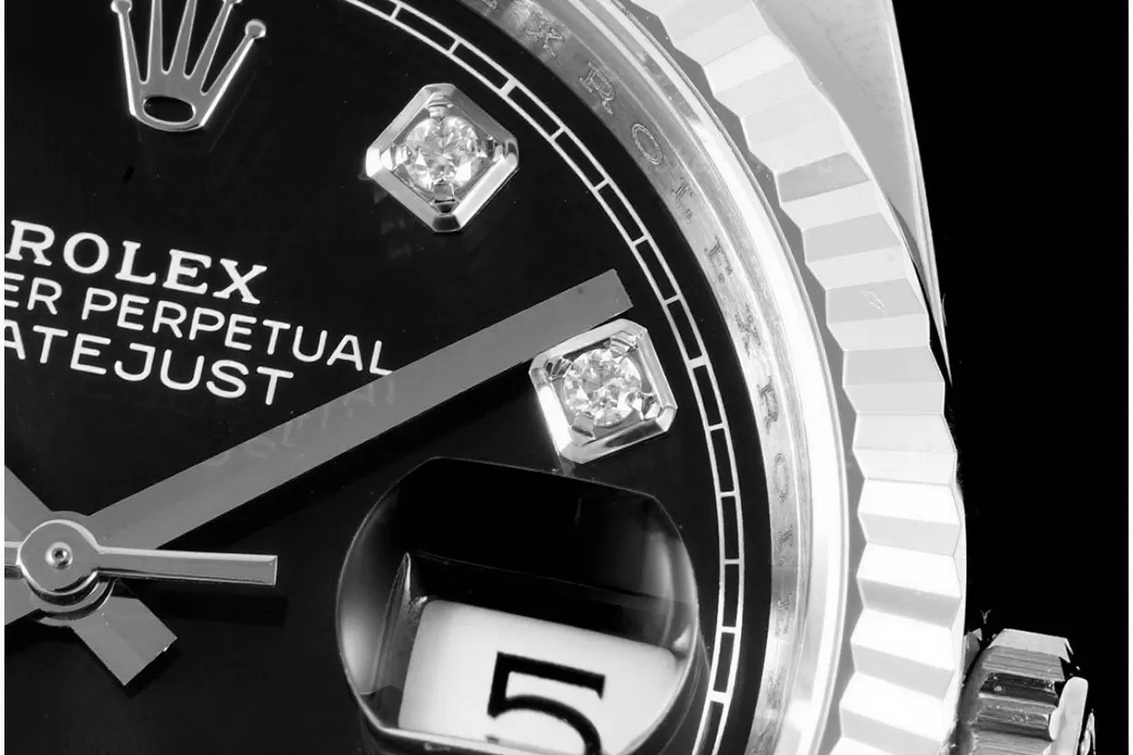 Datejust 126234 36mm Jub SS/SS Black/Dia VSF DD3235 - Image 7
