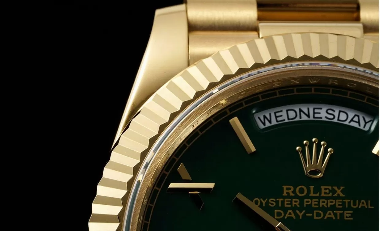DayDate 228238 40mm Pres YG/YG Green Dial GMF A2836 (Gain Weight) - Image 5