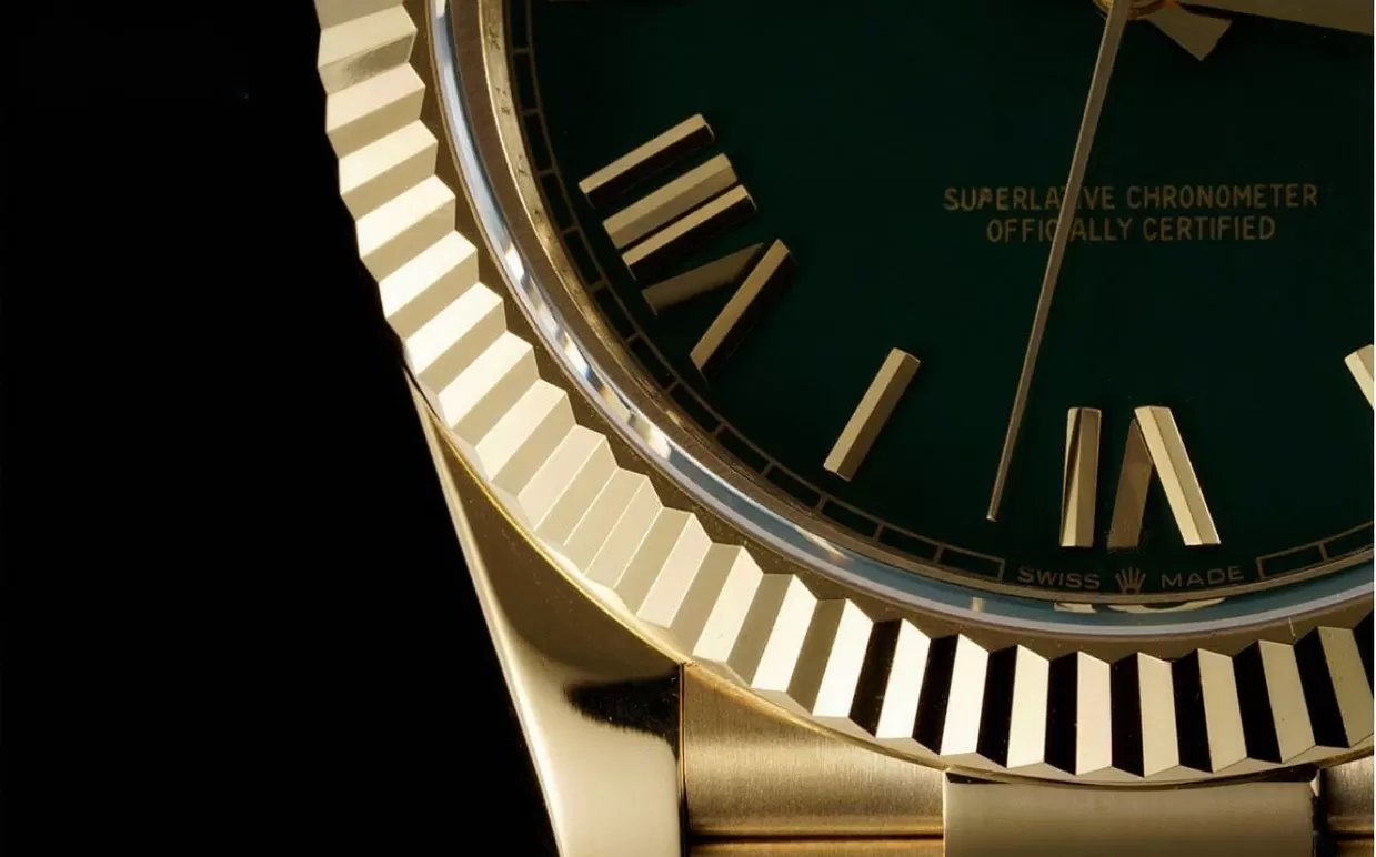 DayDate 228238 40mm Pres YG/YG Green Dial GMF A2836 (Gain Weight) - Image 7