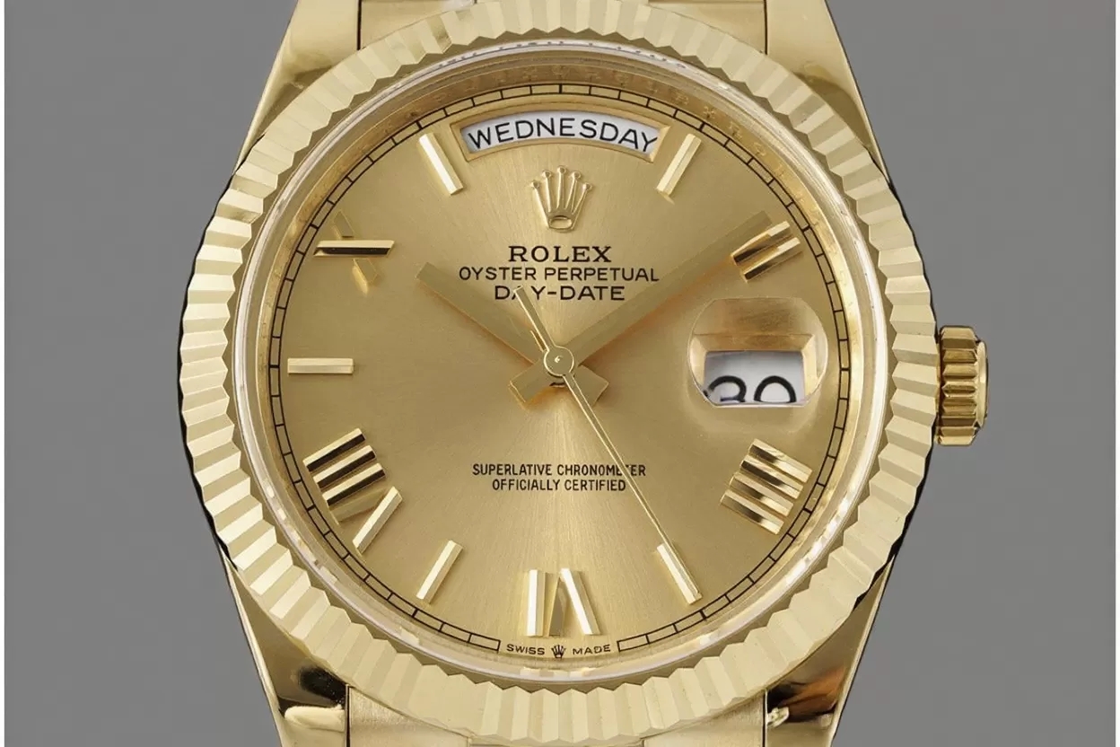 Rolex - DayDate 228238 40mm Pres YG/YG Gold Dial GMF A2836 (Gain Weight) - Image 3