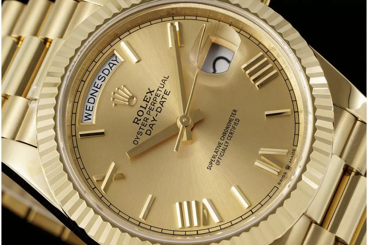 Rolex - DayDate 228238 40mm Pres YG/YG Gold Dial GMF A2836 (Gain Weight) - Image 5