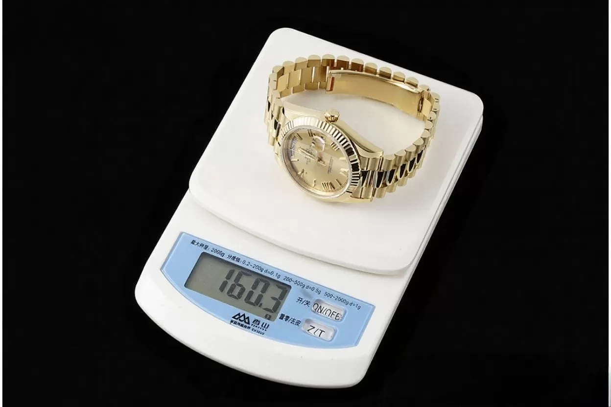 Rolex - DayDate 228238 40mm Pres YG/YG Gold Dial GMF A2836 (Gain Weight) - Image 27
