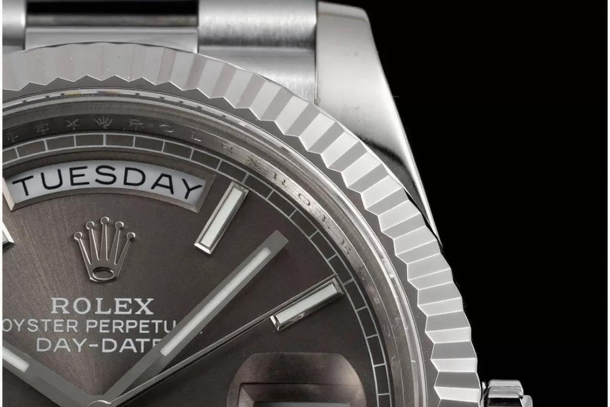 DayDate 228239 40mm Pres SS/SS Grey Dial GMF A2836 (Gain Weight) - Image 5