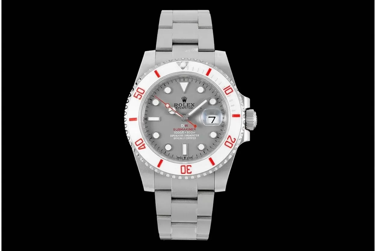 Submariner DIW 40mm 904L TI/TI Grey Dial DIWF VR3135 - Image 3