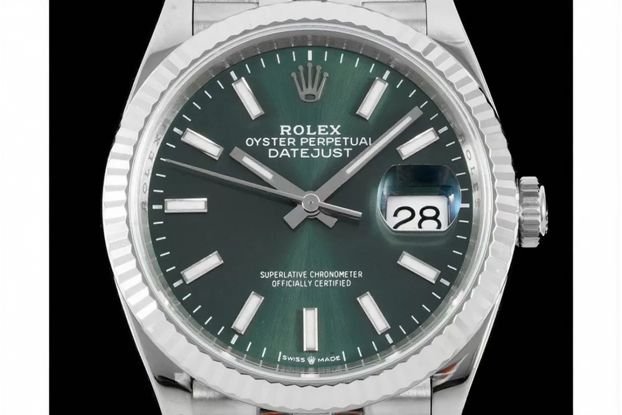 Datejust 126234 36mm Jub SS/SS Green/Stk VSF DD3235 - Image 2