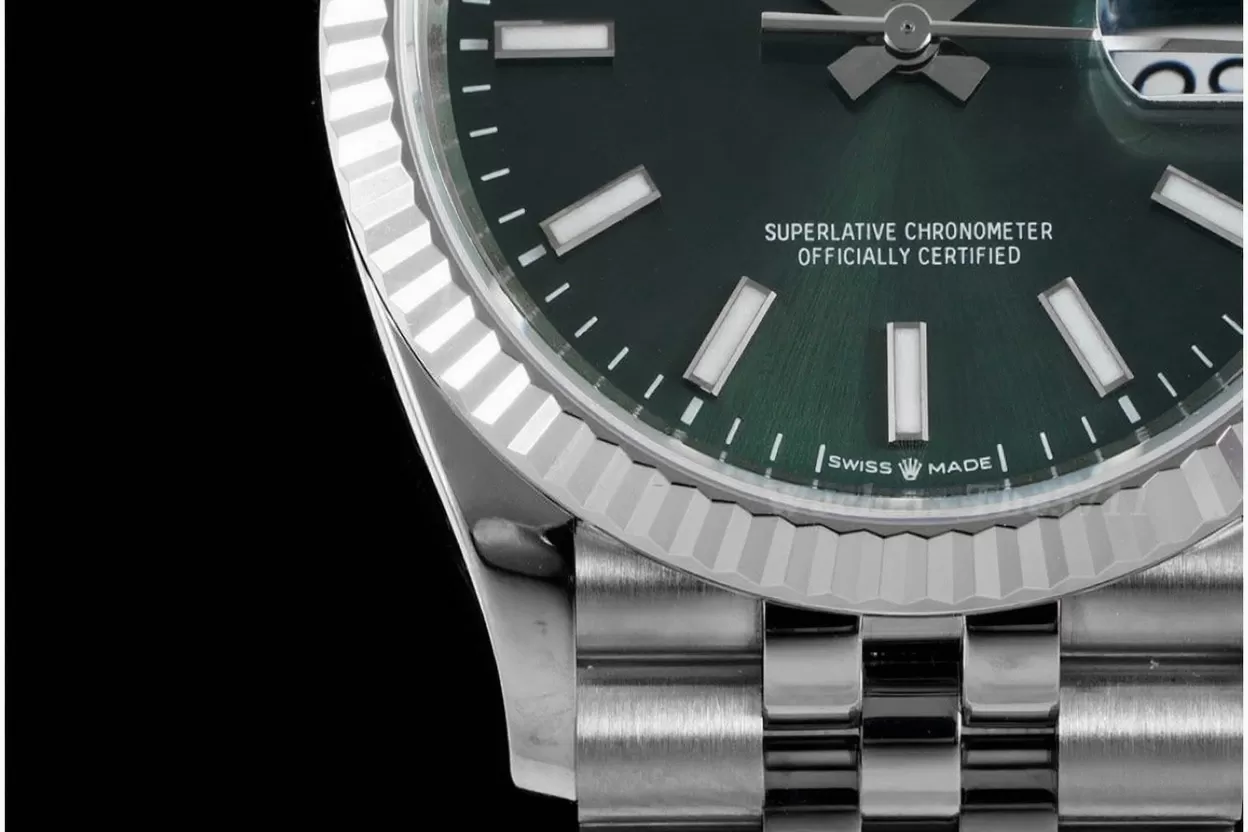 Datejust 126234 36mm Jub SS/SS Green/Stk VSF DD3235 - Image 5