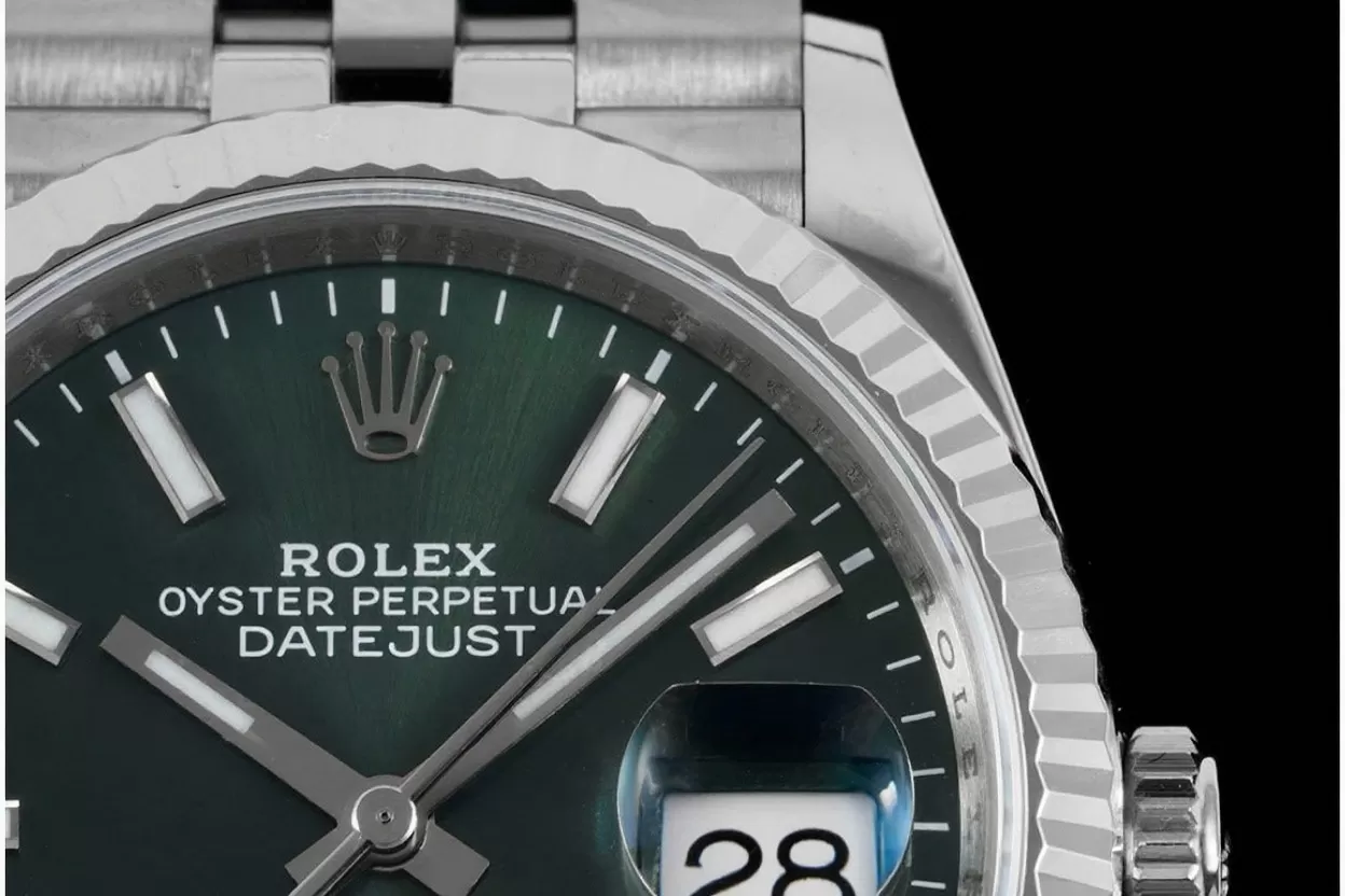 Datejust 126234 36mm Jub SS/SS Green/Stk VSF DD3235 - Image 4