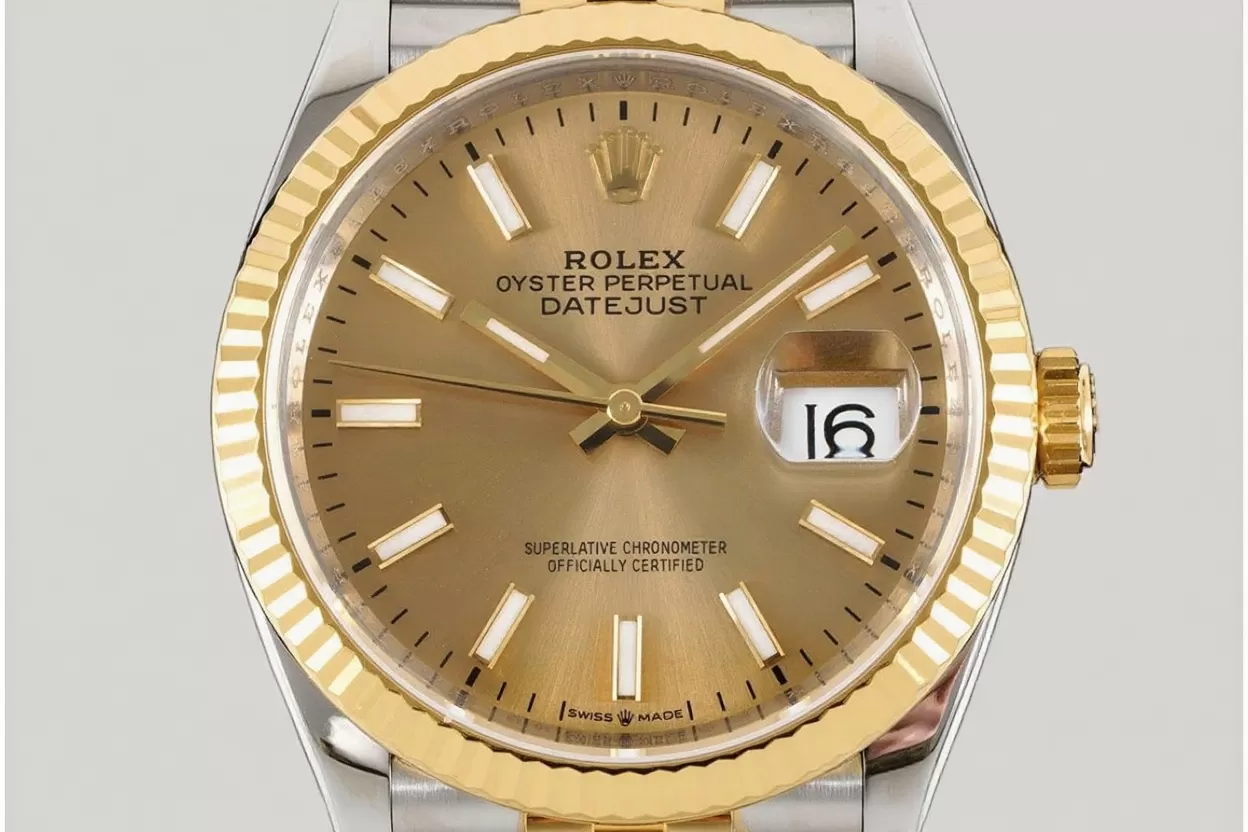 Datejust 126233 36mm Jub YG/SS Gold/Stk VSF DD3235 - Image 2