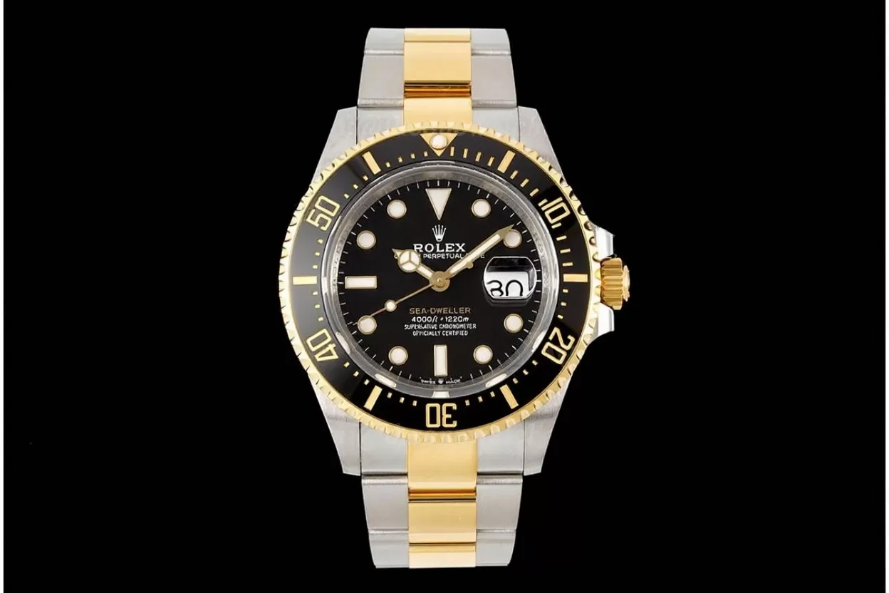 SeaDweller 126603 43mm YG/SS Black Dial VSF DD3235 - Image 3