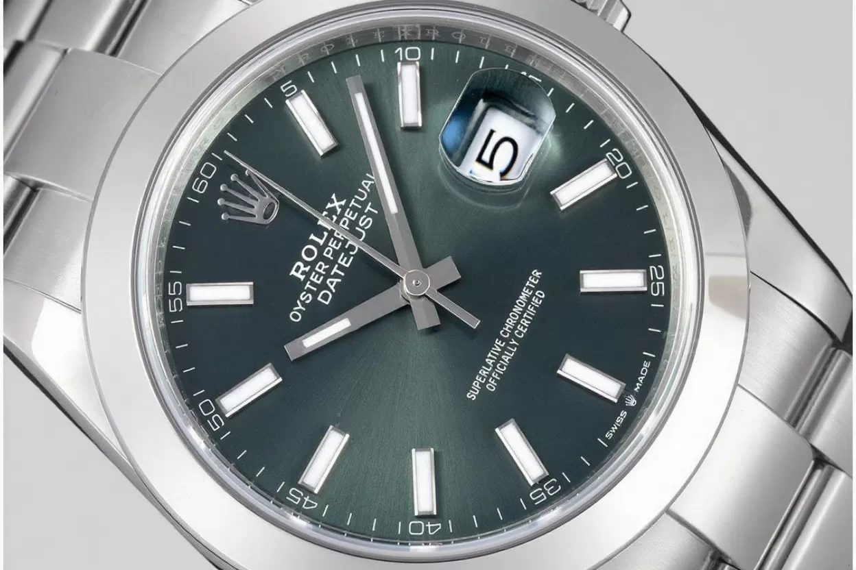 Datejust 126300 41mm Oys SS/SS Green Dial VSF DD3235 - Image 3