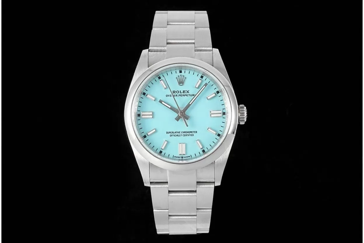 Oyster Perpetual 126000 36mm SS/SS Tiffany Blue VSF VS3230 Super Clone - Image 2