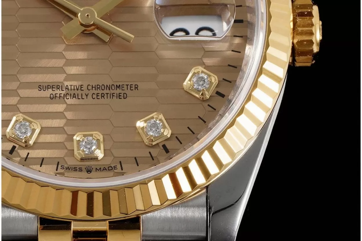 Datejust 126233 36mm Jub YG/SS Textured Gold/Dia VSF DD3235 - Image 5