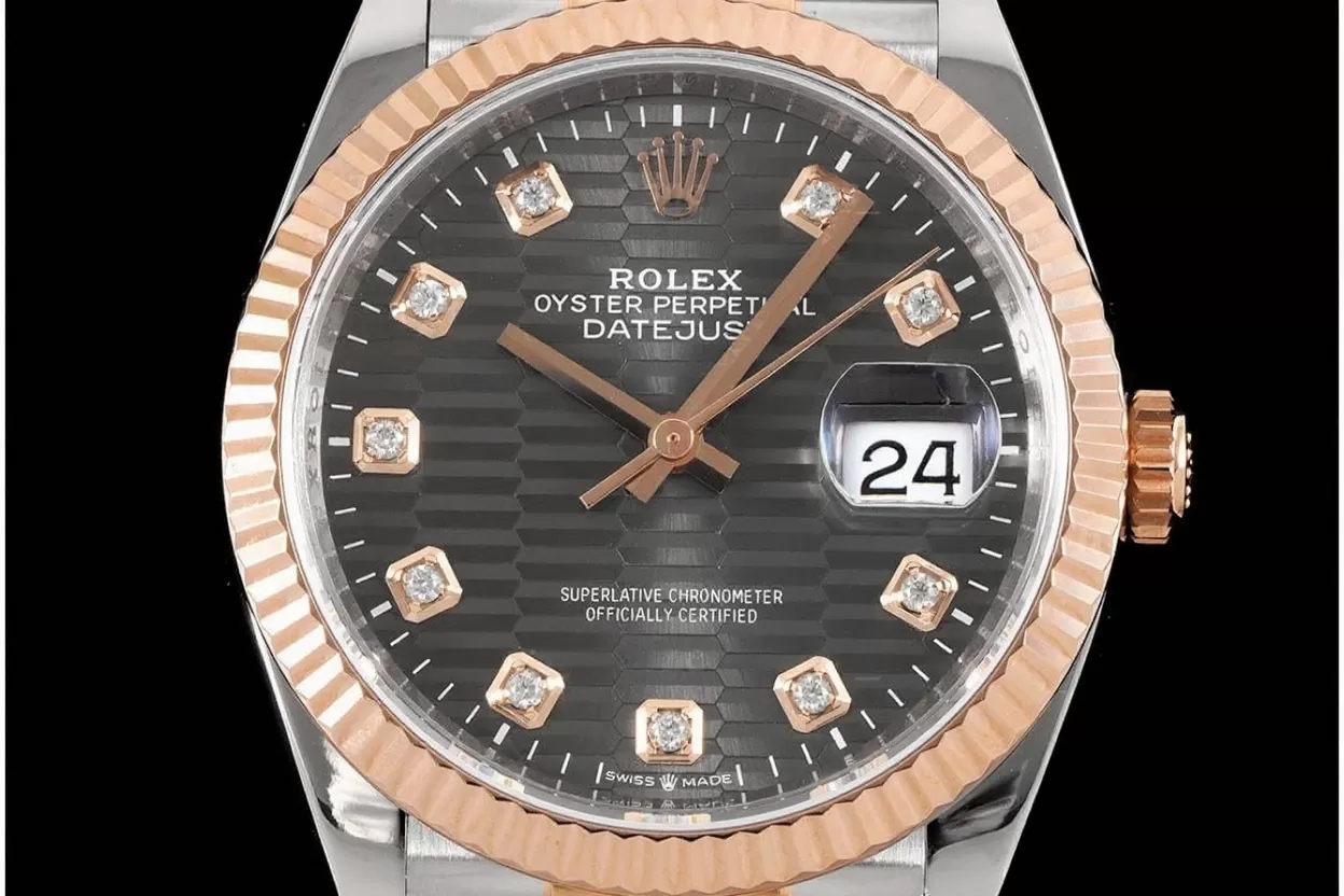 Datejust 126231 36mm Jub RG/SS Grey/Dia VSF DD3235 - Image 2
