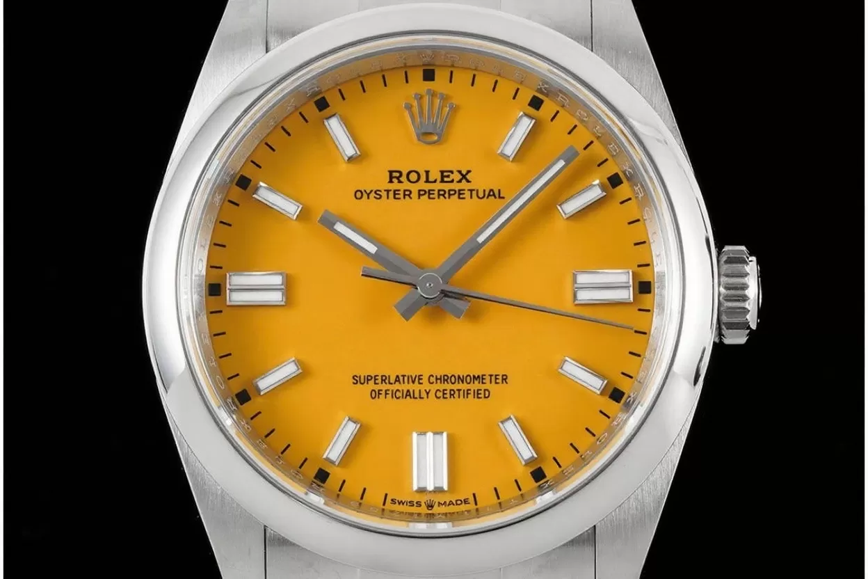 Oyster Perpetual 126000 36mm SS/SS Yellow/Stk VSF VS3230 - Image 2
