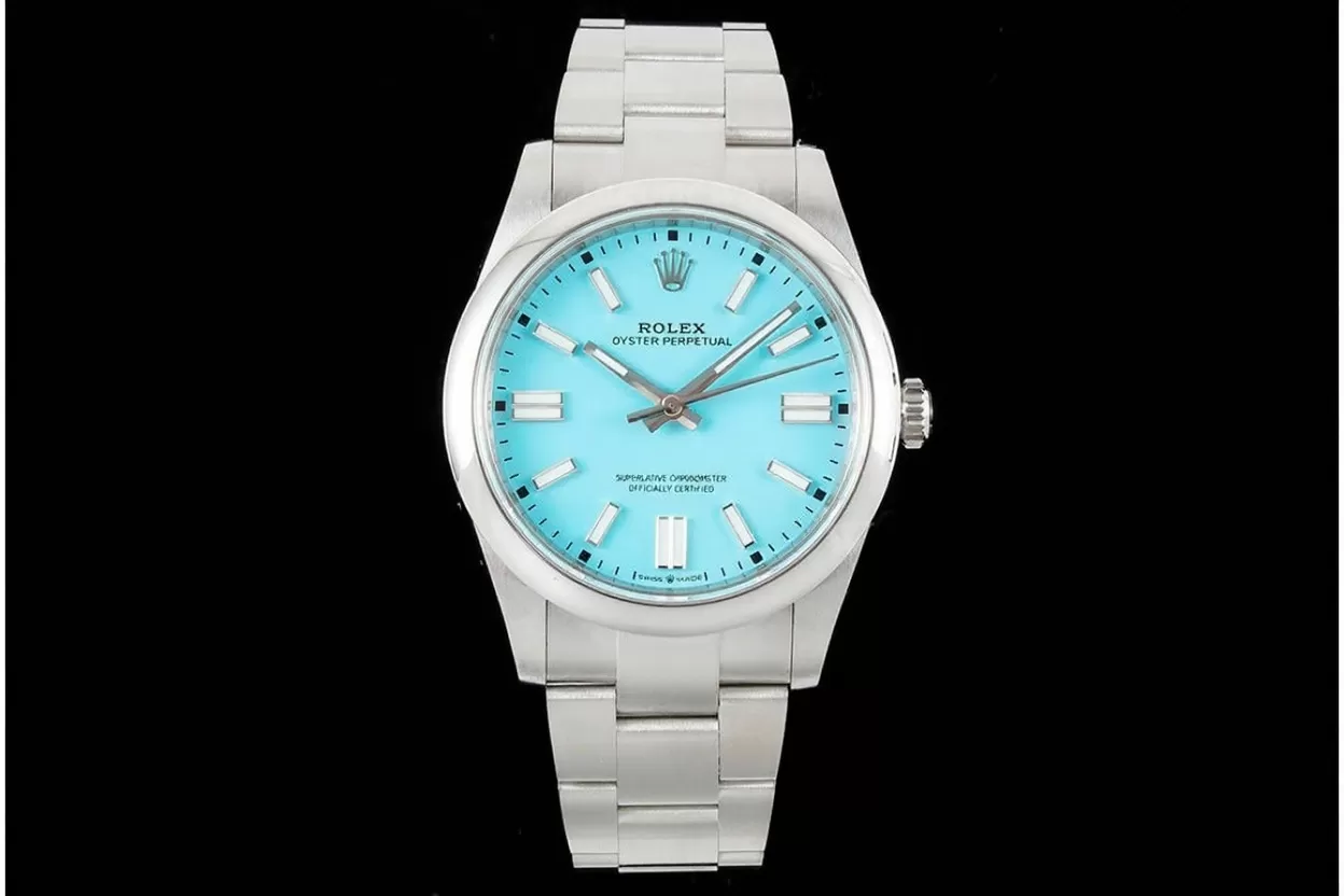Oyster Perpetual 124300 41mm SS/SS Tiffany Blue Dial VSF VS3230 - Image 3