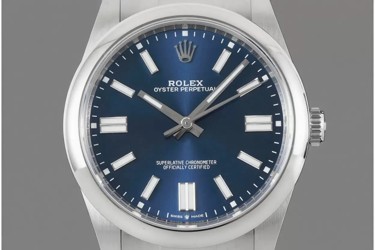 Oyster Perpetual 124300 41mm SS/SS Blue Dial VSF VS3230 - Image 2