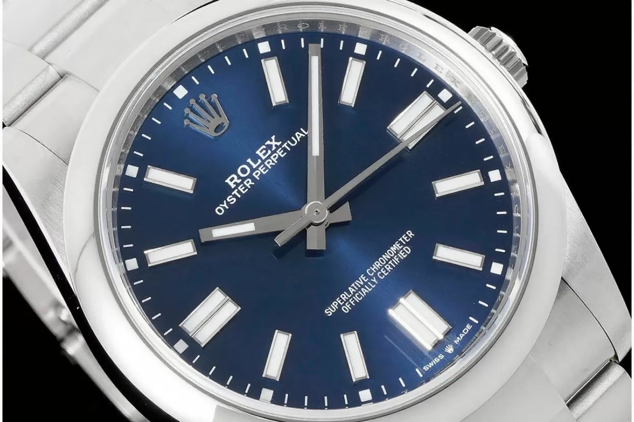 Oyster Perpetual 124300 41mm SS/SS Blue Dial VSF VS3230 - Image 4
