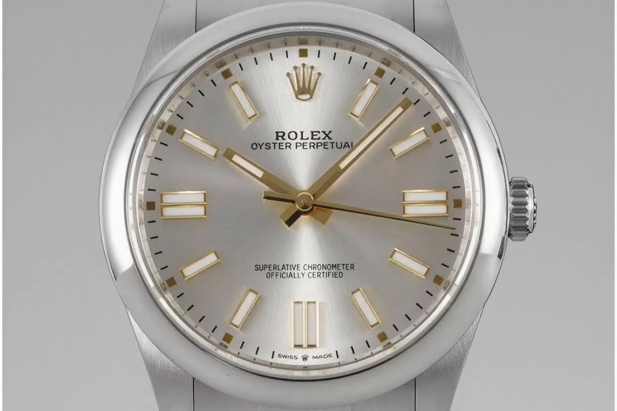 Oyster Perpetual 124300 41mm SS/SS Silver Dial VSF VS3230 - Image 2