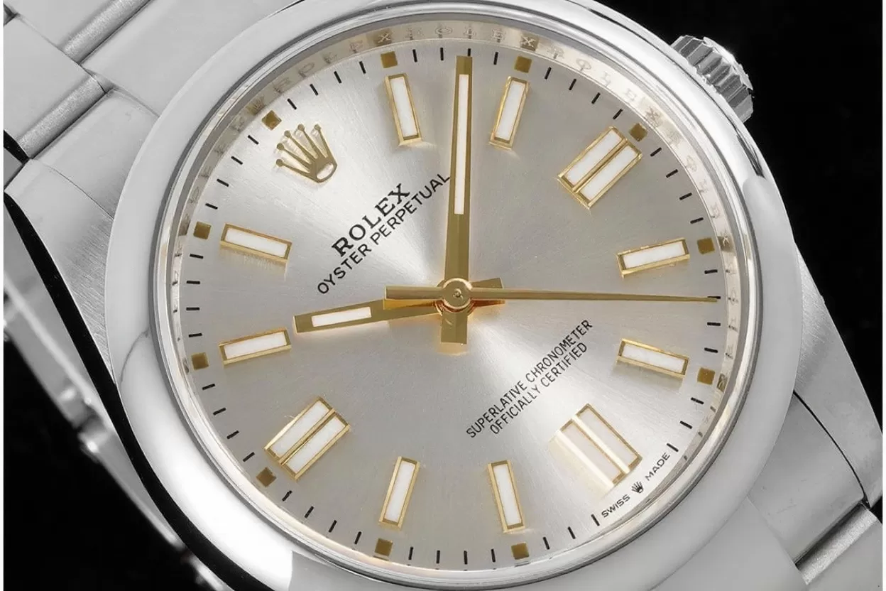 Oyster Perpetual 124300 41mm SS/SS Silver Dial VSF VS3230 - Image 4